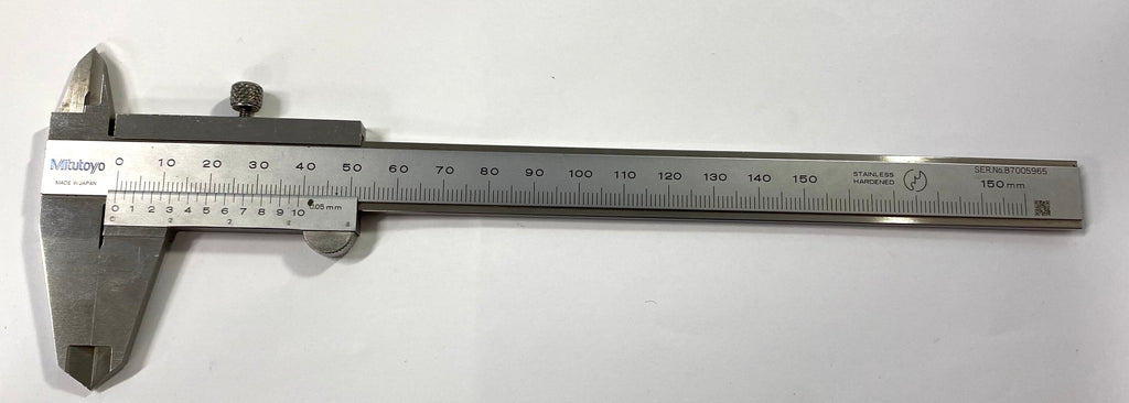 Mitutoyo 530-105 Vernier Calipers, Stainless Steel, for Inside, Outside,  Depth and Step Measurements, Inch, 0-6 Range, +/-0.0015 Accuracy, 0.001  Resolution, 1.58 Jaw Depth, 300mm: : Industrial & Scientific