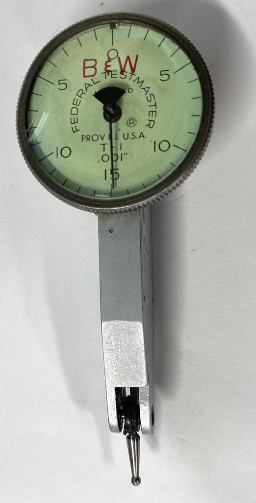Federal T-1 Testmaster Dial Test Indicator, .030" Range, .001" Graduation *USED/RECONDITIONED*