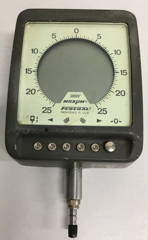 Mahr Federal DEI-12111 Maxum Digital Electronic Indicator, +/-.020" Range, .0005" Analog Resolution, .0001" Digital Resolution *USED/RECONDITIONED*