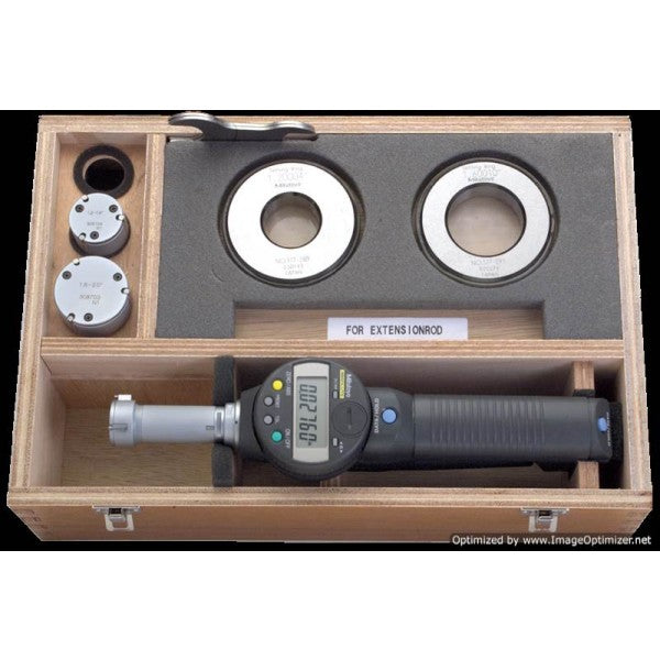 Mitutoyo 568-930 Borematic Gage with Interchangeable Heads Set, 1-2" Range, .00005"/0.001mm Resolution