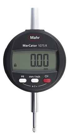 Mahr 4336020 MarCator 1075R Electronic Indicator, .50"/12.5mm Range, .0001"/0.005mm Resolution