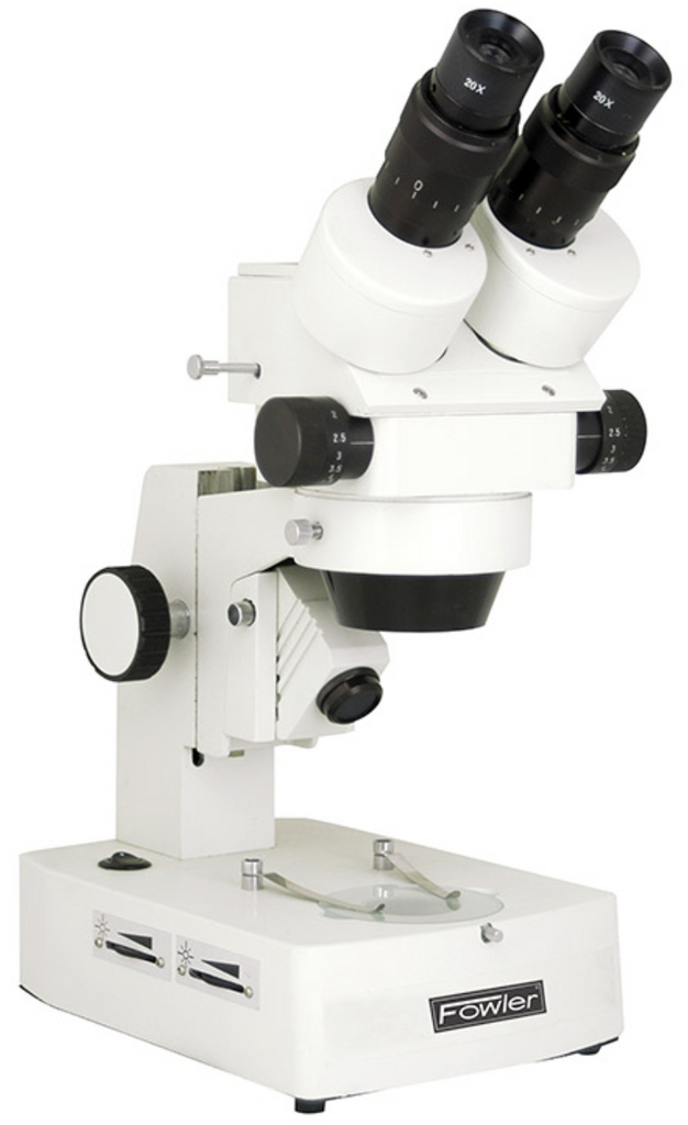 Fowler 53-640-777 Deluxe Stereo Zoom Microscope, 7X-45X Magnification *NEW - OVERSTOCK ITEM*