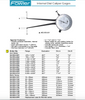 Fowler 52‑553‑104 Internal Dial Caliper Gage, 40-65mm Range, 0.025mm Graduation *NEW - OVERSTOCK*