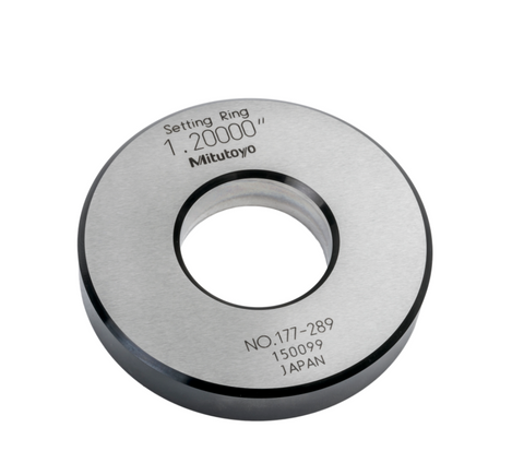 Mitutoyo 177-289 Setting Ring for Holtests and Bore Gages, 1.2" Size