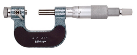 Mitutoyo 116-105 Interchangeable Anvil Pana Micrometer, 0-1" Range, .001" Graduation *SHOWROOM ITEM*