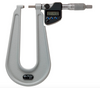 Mitutoyo 389-351-32 Digimatic IP65 Sheet Metal Micrometer, 0-1"/0-25.4mm Range, .00005"/0.001mm Resolution