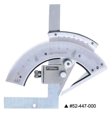 Fowler 52-447-000-0 Universal Bevel Protractor. 0—320° *NEW - OVERSTOCK*