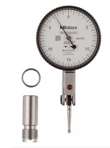 Mitutoyo 513-472-10E Dial Test Indicator .030" Range, .0005" Graduation