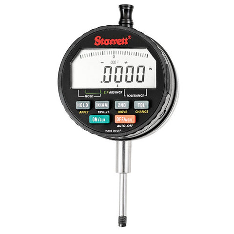 Starrett F2730AD Electronic Indicator, 0-1"/ 0-25mm Range, .0005"/ 0.001mm Resolution