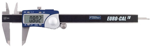 Fowler 54-100-330-1 Electronic Calipers 0-6"/150mm Range .0005"/0.01mm Resolution