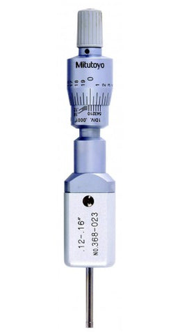 Mitutoyo 368-023 Holtest Internal Micrometer, .12-.16"" Range, .0001" Graduation
