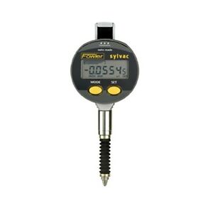 Fowler 54-520-680-2 Sylvac Mini-Resistant IP65 Electronic Indicator with Boot, 0-.500”/12.5mm Range, .0005″/0.01mm Resolution