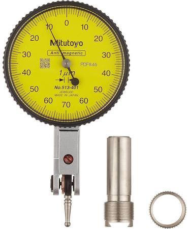 Mitutoyo 513-401-10E Dial Test Indicator 0.14mm Range, 0.001mm Graduation