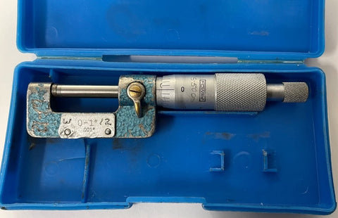 Fowler 52-241-001 Hub Micrometer, 0-1" Range, .001" Graduation *USED/RECONDITIONED*