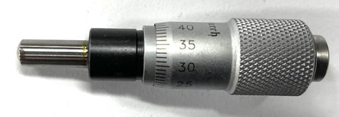 Fowler 53-000-555 Metric Mini Micrometer Head, 0-10mm Range, 0.01mm Graduation *NEW - OVERSTOCK*