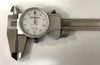 Mitutoyo 505-712 Dial Caliper with Carbide Jaws, 0-6"/0-150mm Range, .001" Graduation *USED/RECONDITIONED*