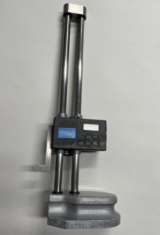 Fowler 54-174-212 Twin Beam Electronic Height Gage, 0-12"/300mm Range, .0005"/0.01mm Resolution *USED/RECONDITIONED*