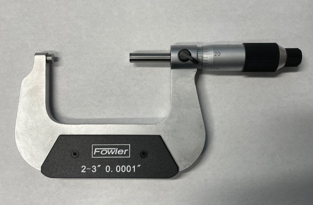 Fowler 52-229-203-0 "Swiss Style" Micrometer , 2-3" Range, .0001" Graduation *NEW - OVERSTOCK ITEM*