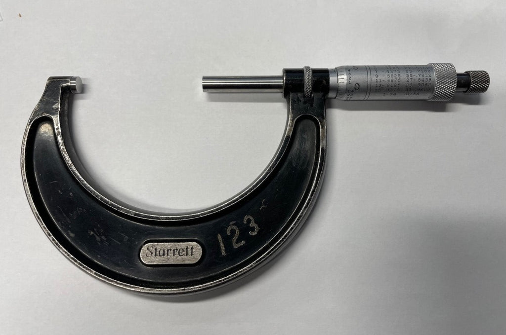 Starrett T436RL-3 Outside Micrometer, 2-3" Range, .0001" Graduation *USED/RECONDITIONED*