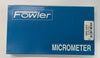 Fowler 52-223-015-1 Premium Rolling Digital OD Micrometer, 50-75mm Range, 0.001mm Graduation *NEW - OVERSTOCK ITEM*