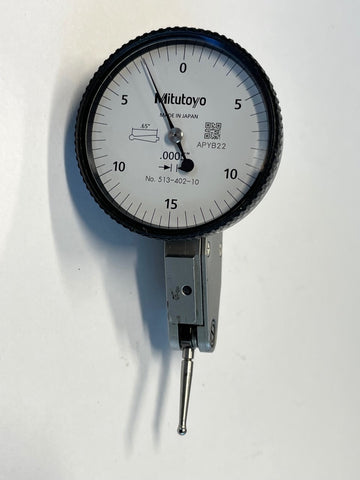 Mitutoyo 513-402-10 Quick-Set Dial Test Indicator, .030" Range, .0005" Graduation *USED/RECONDITIONED*