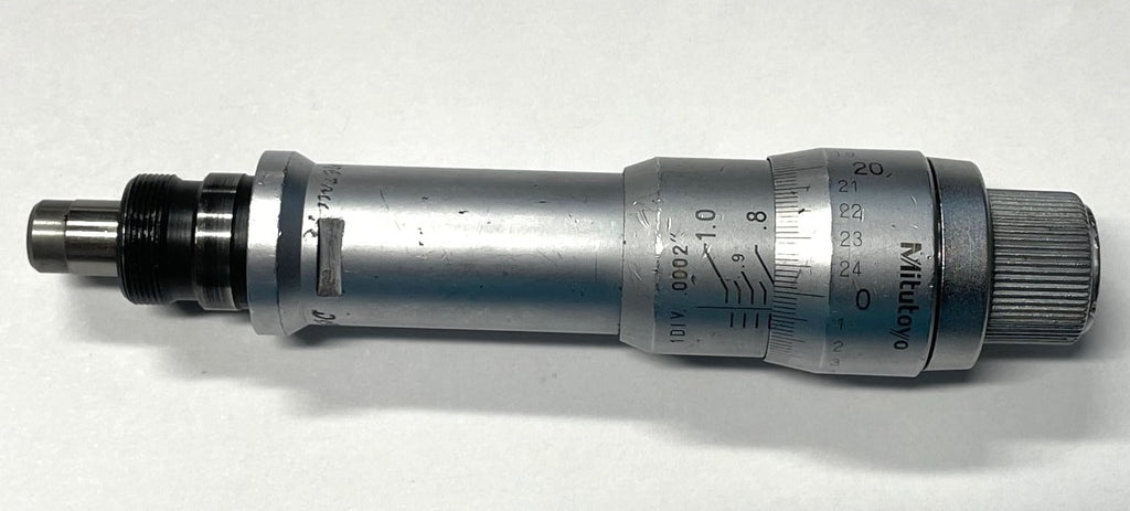 Mitutoyo Micrometer Thimble Only for 368-266 Holtest, .8-1.0" Range, .0002" Graduation *USED/RECONDITIONED*
