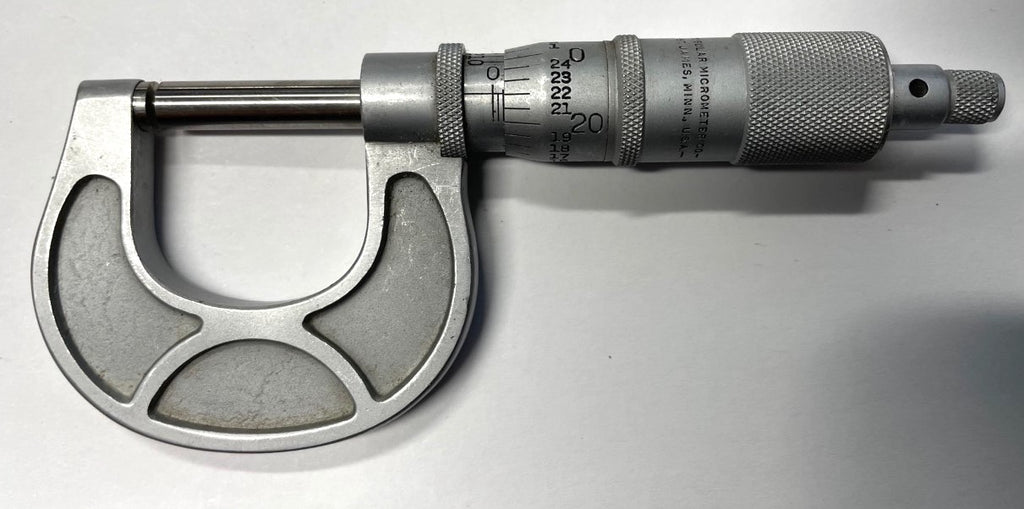 St. James Outside Micrometer, 0-1" Range, .0001 " Graduation *USED/RECONDITIONED*