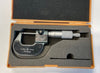 Mitutoyo 193-101 Rolling Digital Outside Micrometer, 0-25mm Range, 0.01mm Graduation *USED/RECONDITIONED*