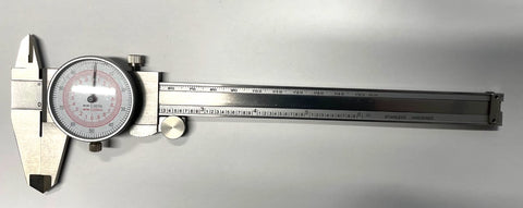 Fowler 52-030-006-0 Dial Caliper, 0-6"/150mm Range .001"/0.02mm Graduation *USED/RECONDITIONED*