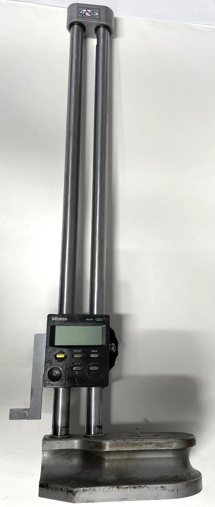 Mitutoyo 192-631 Digimatic Height Gage, 0-18"/0-450mm Range, .0005 /0.01mm Resolution *USED/RECONDITIONED*