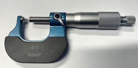 Import Spherical Anvil Micrometer, 0-1" Range, .0001" Graduation *DEMO*