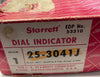Starrett 25-3041J Dial Indicator,  0-3.000" Range, .001" Graduation *USED/RECONDITIONED*