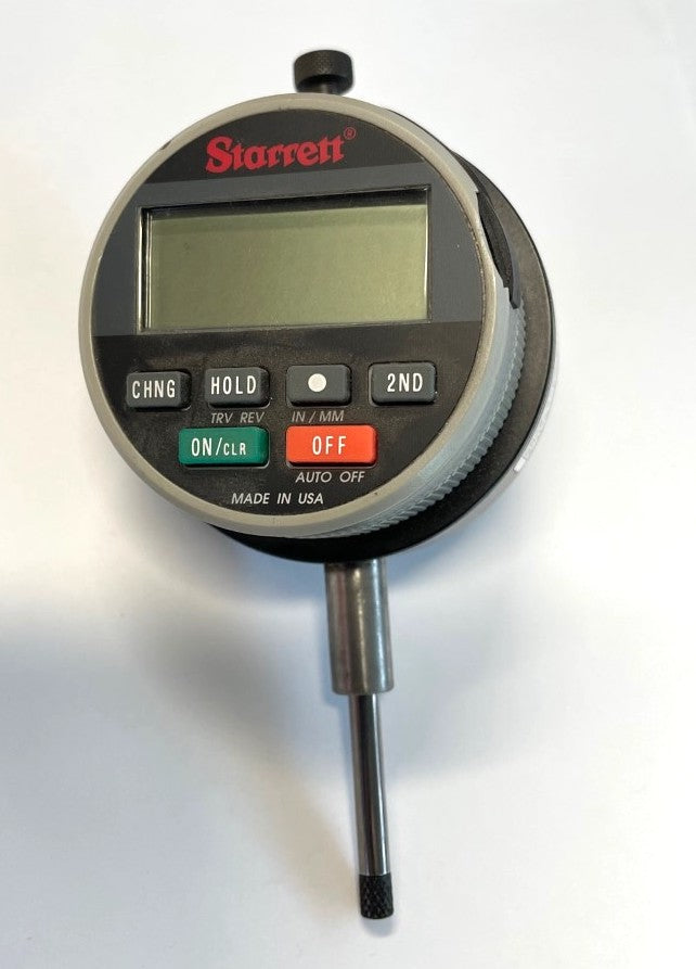 Starrett 2730-0 Electronic Indicator, 0-1"/0-25mm Range, .00005"/0.001mm Resolution *USED/RECONDITIONED*